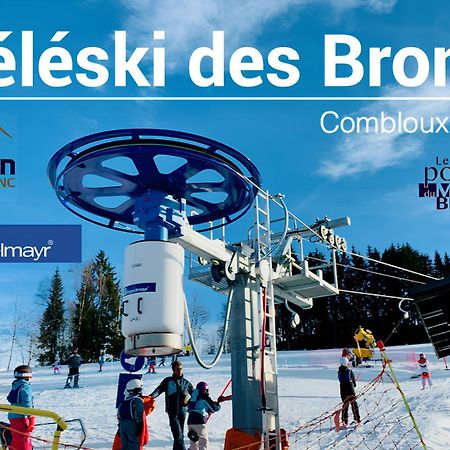 Vue Mont Blanc, Ski Et Village Combloux Exterior foto